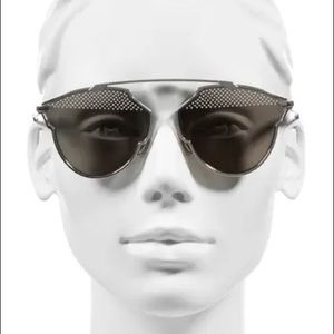 Dior So Real Stud Brow Bar Sunglasses